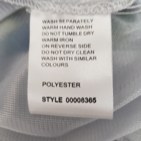 Crossroads NWT Size 12 True Romance Blue Rose … - Picture 6 of 12